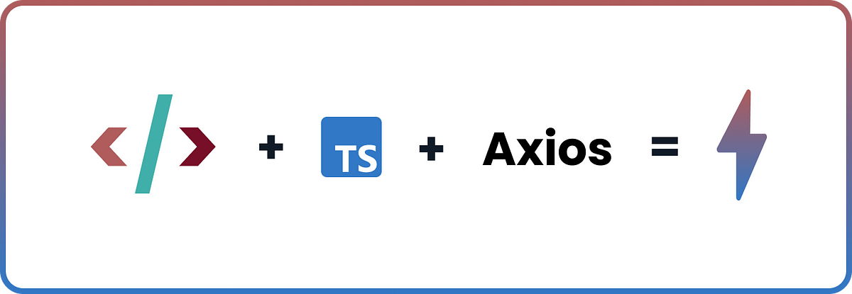 Frontend API calls with TypeScript and Axios