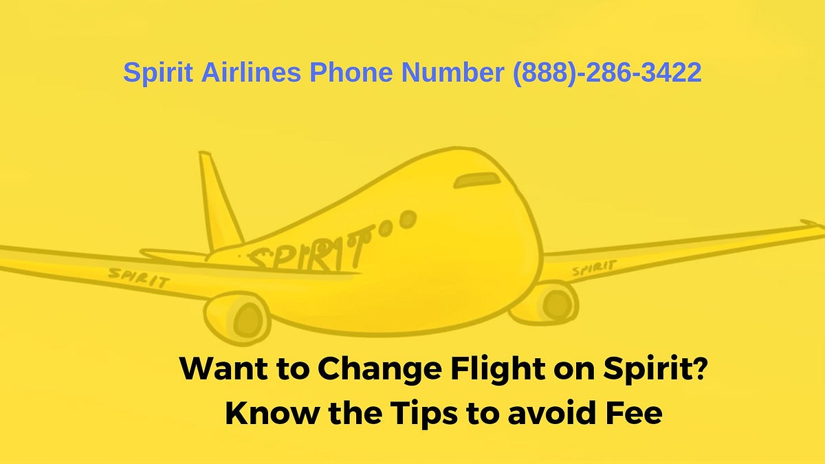1(802)2103331 How to Change a Flight on Spirit Airlines by Ava