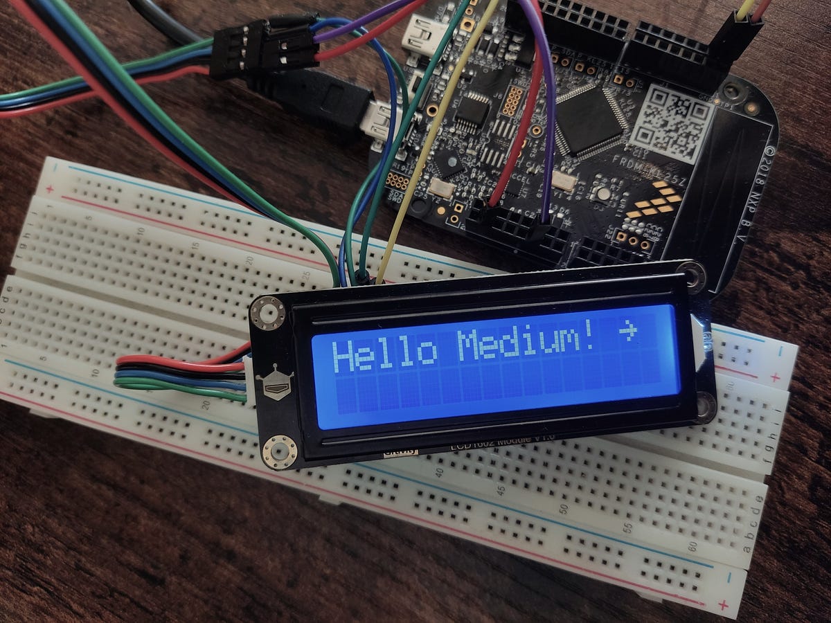 driving lcd display free sample