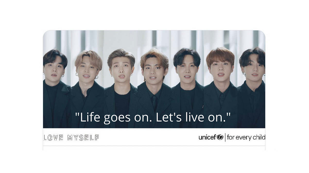 Bts 방탄소년단 Speech At The 75th Un General Assembly Video Transcript From Bangtantv By Bangtan Scholars Medium