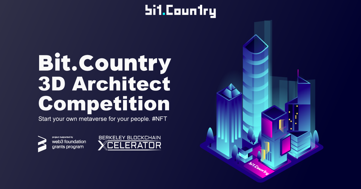 Bit.Country 3D Architect Competition — Prize: Land, $KSM & More