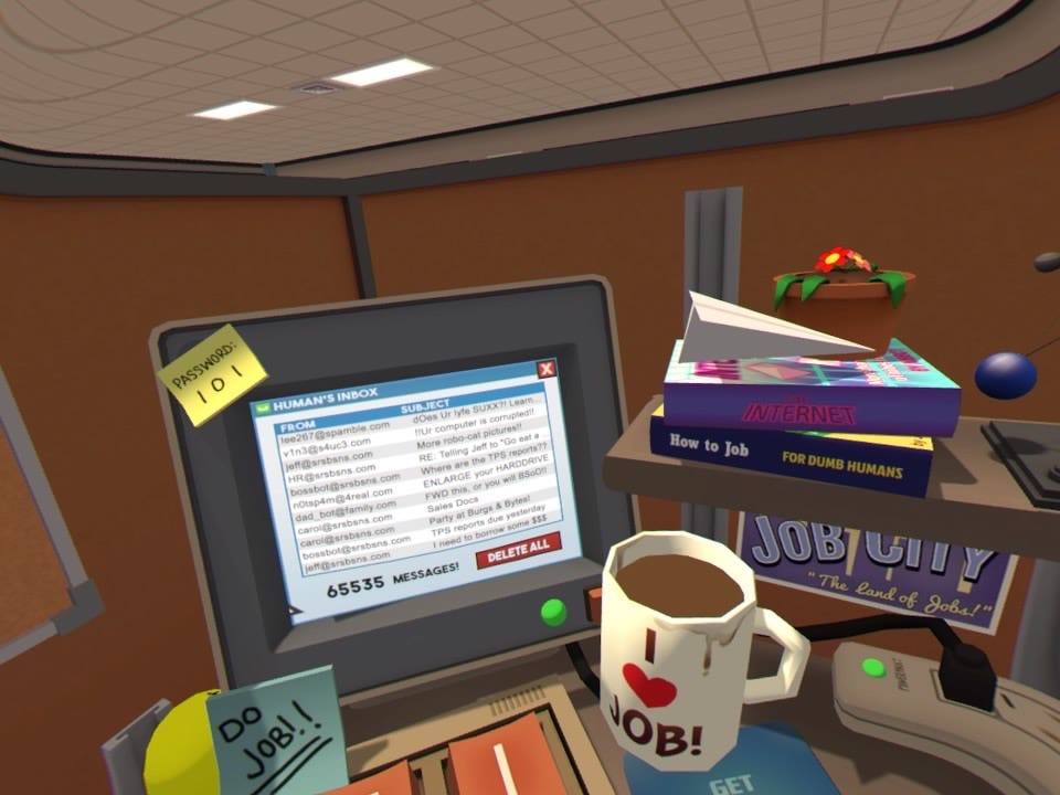 The VR Game 'Job Simulator' Helped Me Safely Revisit the Office | Index