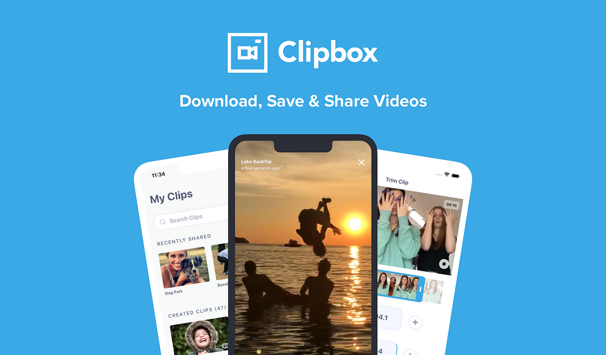 Download Social Media Videos With Clipbox Just Released For Iphone By Nate Roman Vlipsy