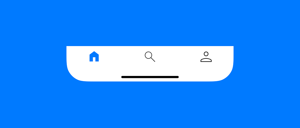 Bottom Tab Bar Design Best Practices | by Nick Babich | UX Planet
