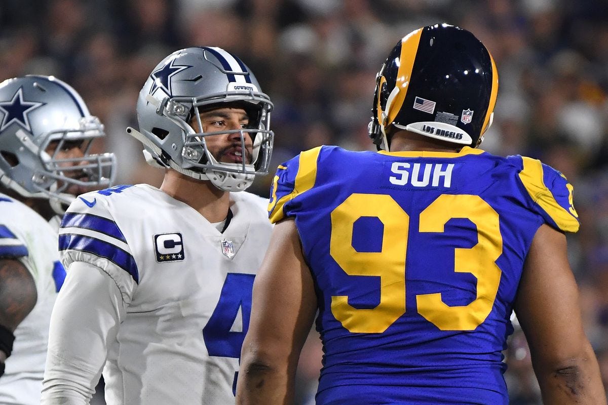 dallas cowboys rams live stream