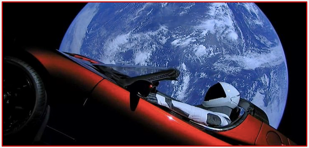 Tesla’s Starman or 2001’s Star Child: Which One Should Guide Our Species Into Space?