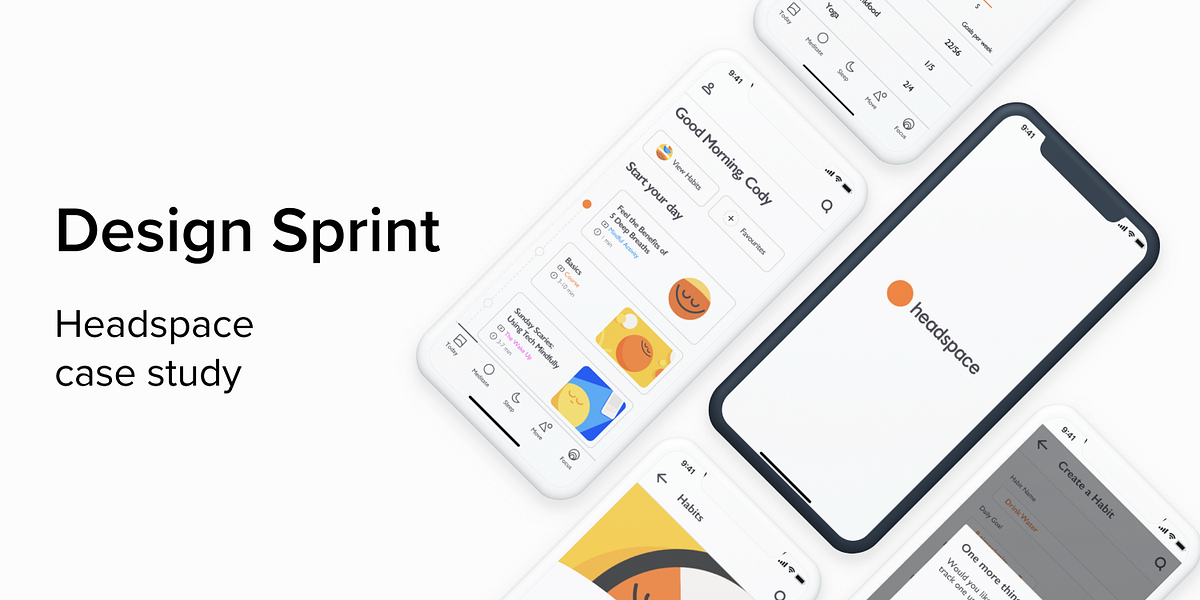 Headspace Case Study. The aim was to create a habit tracking… by Cody Pfitzner Medium