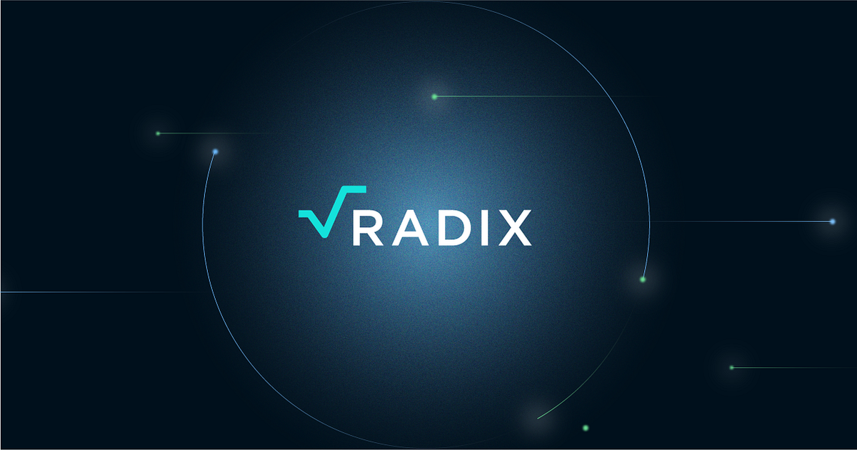 Radix: A Public Trustless and Decentralized Record. 