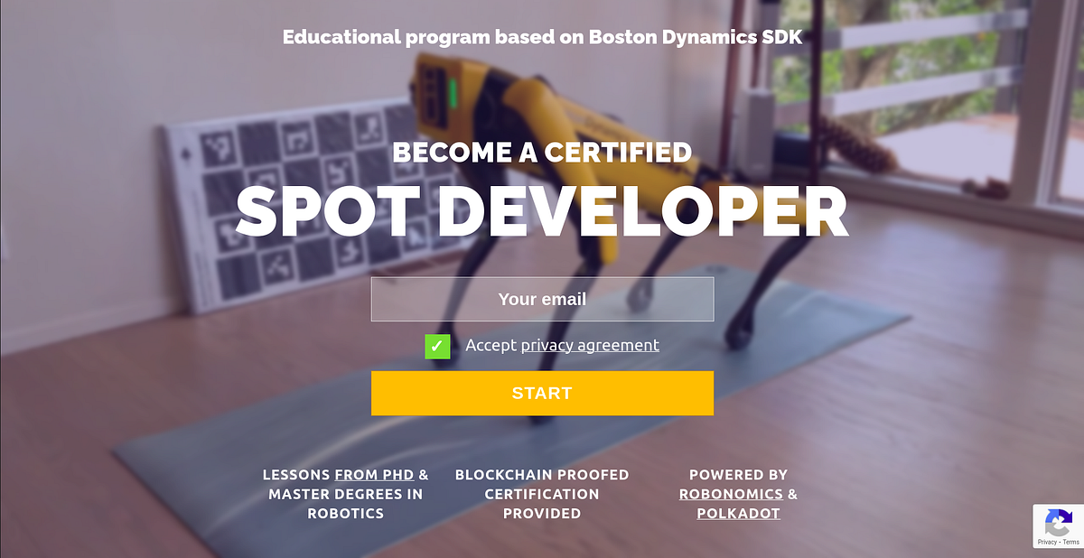 Learn Boston Dynamics’ Spot programming at MerkleBots’ course