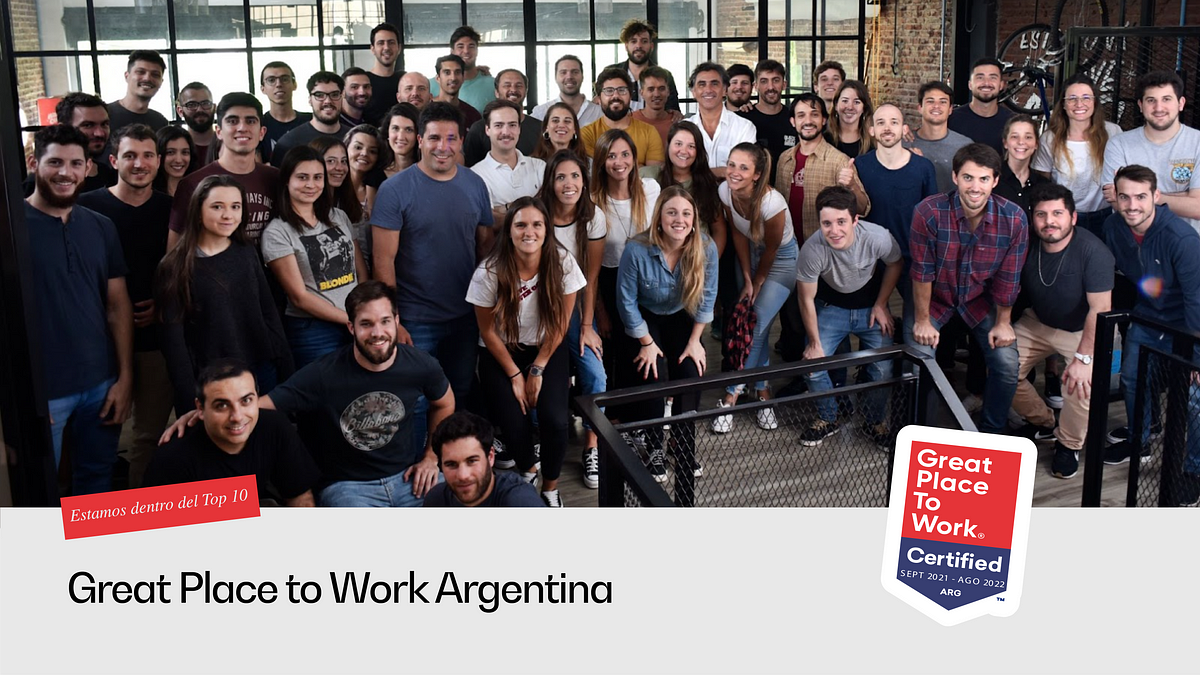 GREAT PLACE TO WORK ARGENTINA ESTAMOS DENTRO DEL TOP 10 Warecloud