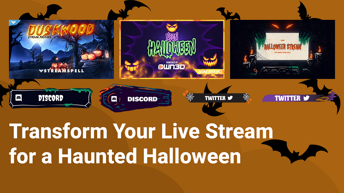 Transform Your Live Stream for a Haunted Halloween by Ethan May