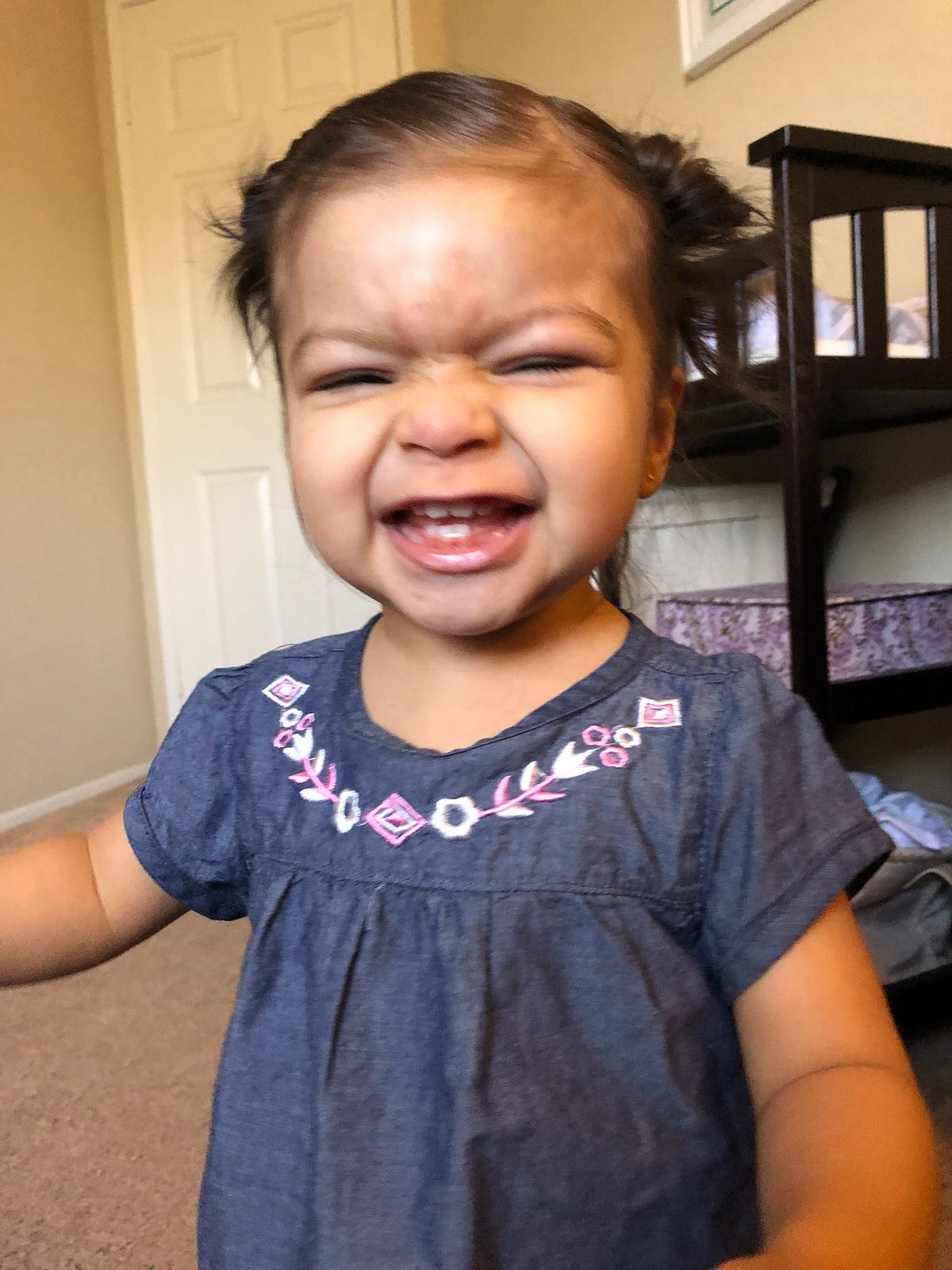 How I calm my one year old during her tantrums by Amy Barajas Medium