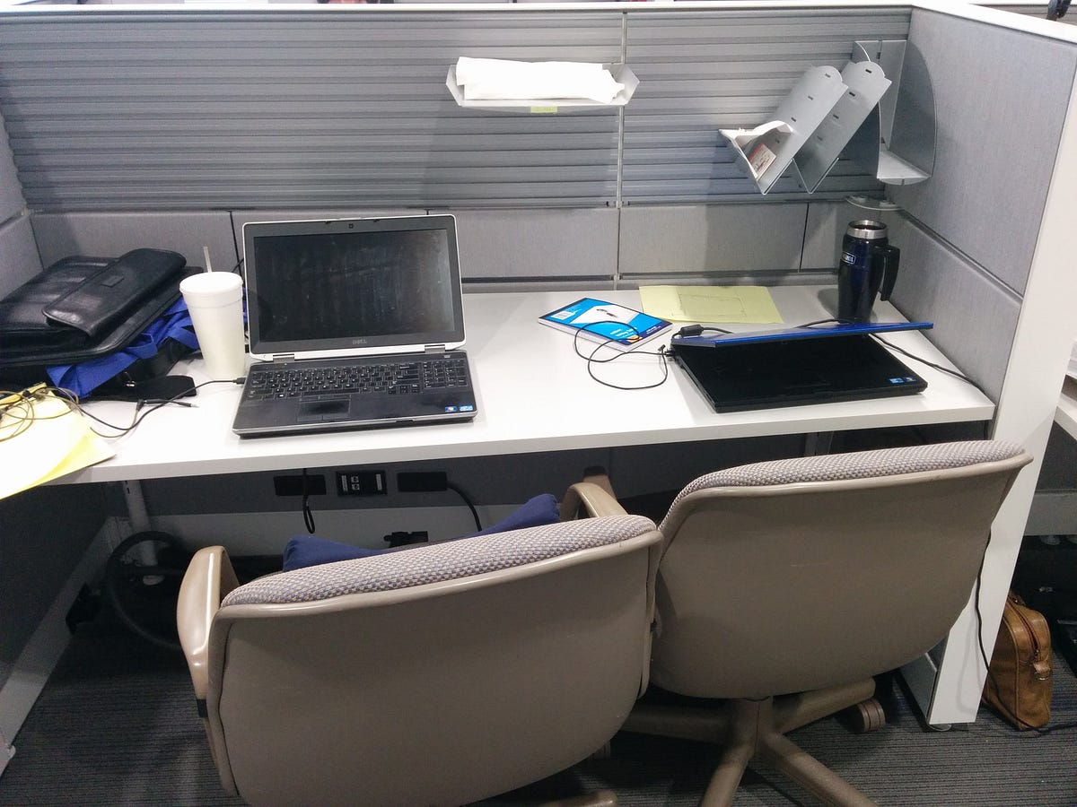 Creative people in cubicles. You know who you are. You know you are ...