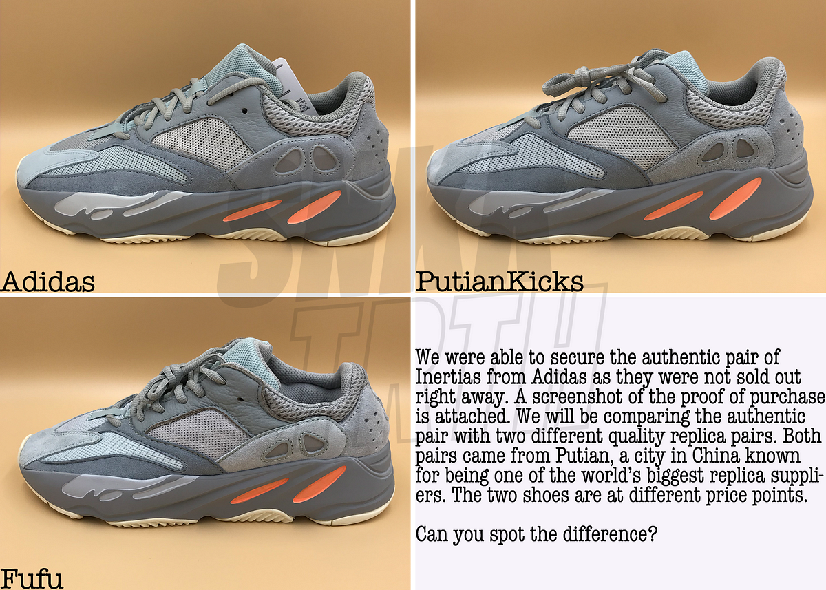 Yeezy Boost 700 “Inertia”. Size: 10.5 Compare and Contrast | by SNKR TRTH |  Medium