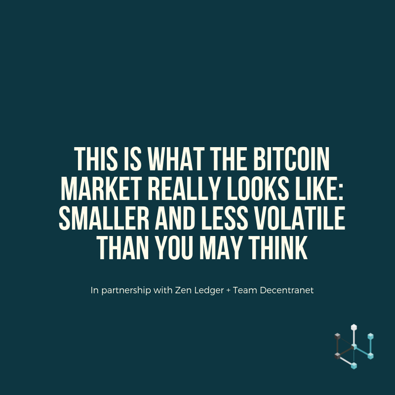 T!   his Is What The Bitcoin Market Really Looks Like Smaller And Less - 