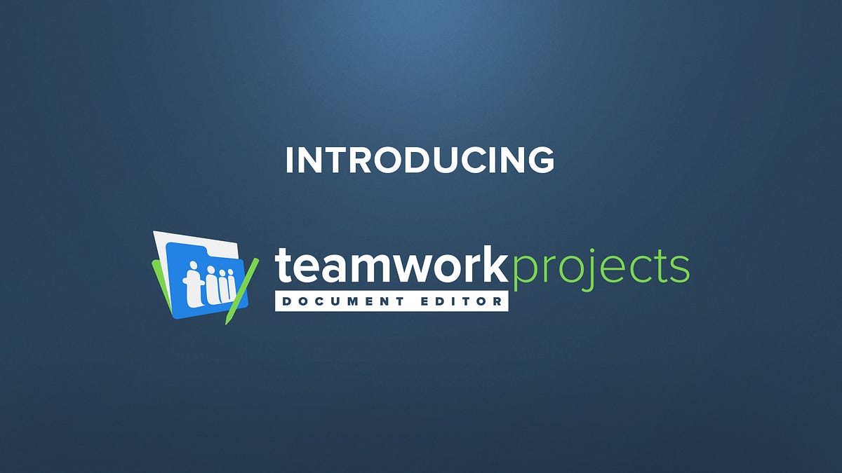 Combining browser and desktop technology — Teamwork Document Editor
