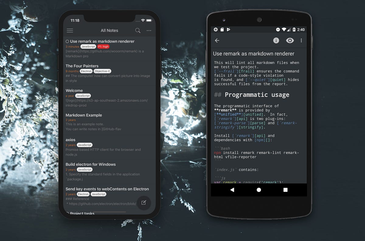 Inkdrop Mobile V2 プライベートb 公開のお知らせ By Takuya 週休7日で働きたい Inkdrop Mobile V2 プライベートb 公開のお知らせ By Takuya 週休7日で働きたい