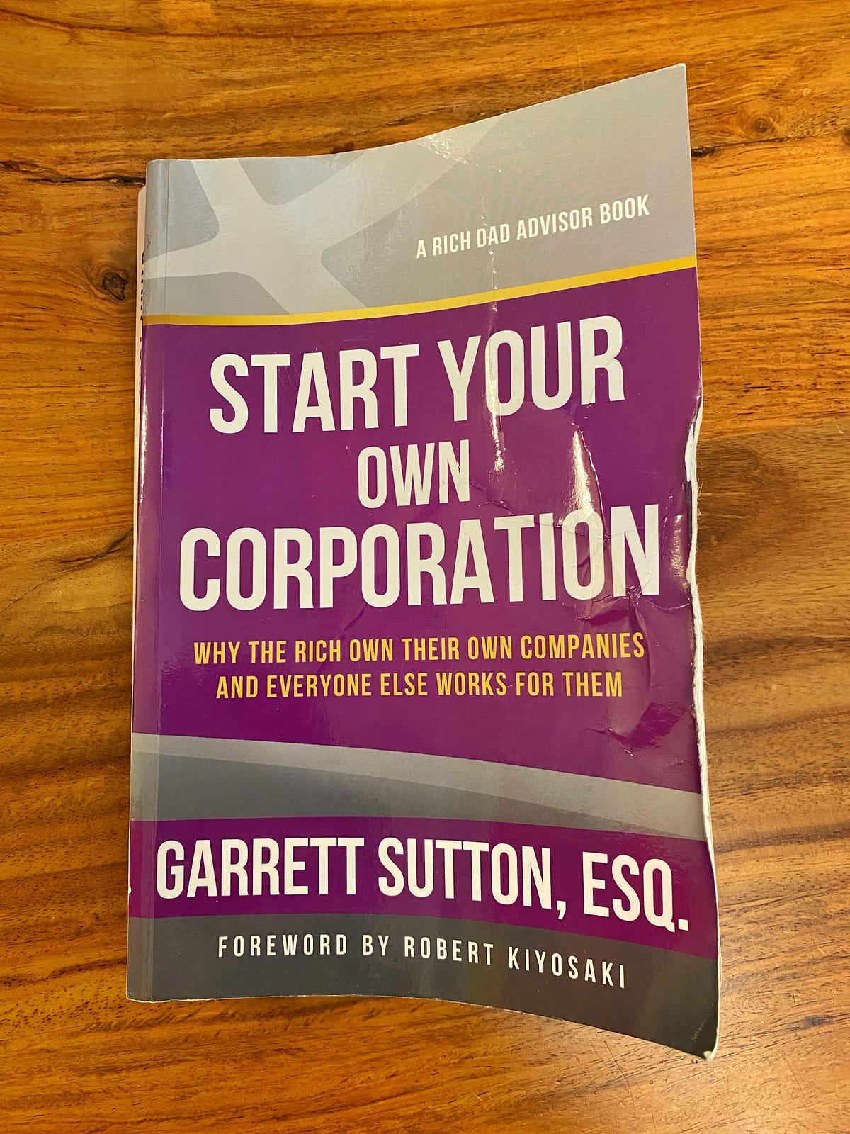 Book Review Start Your Own Corporation By Garrett Sutton By Justin 