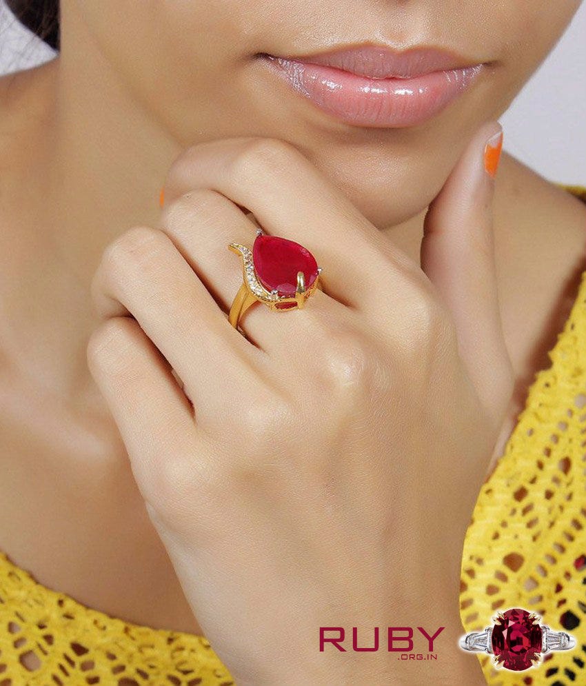 Enhance your personality by wearing this gorgeous ruby ring | by  Rubygemstone | Medium