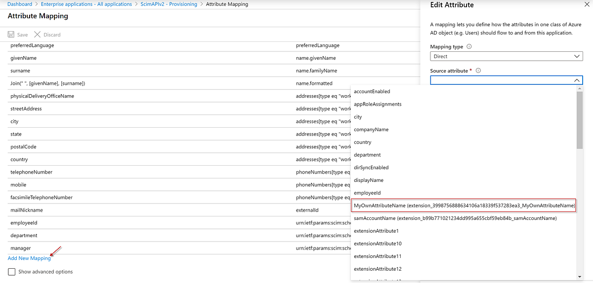 Azure AD extension attributes and SCIM by jurgen van den broek Medium