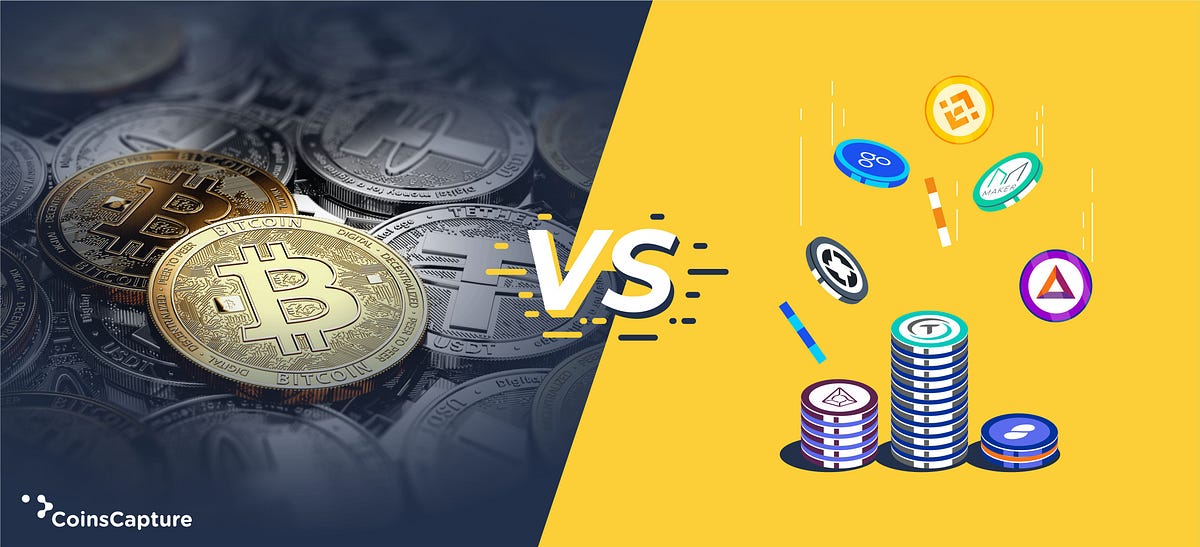 Difference between bitcoin and altcoin market analysis cryptocurrency