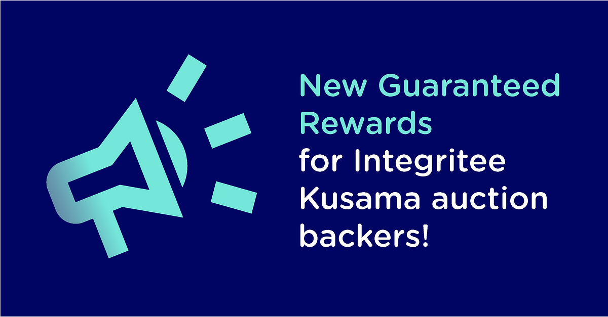 New Guaranteed Rewards for Integritee Slot Auction Backers!