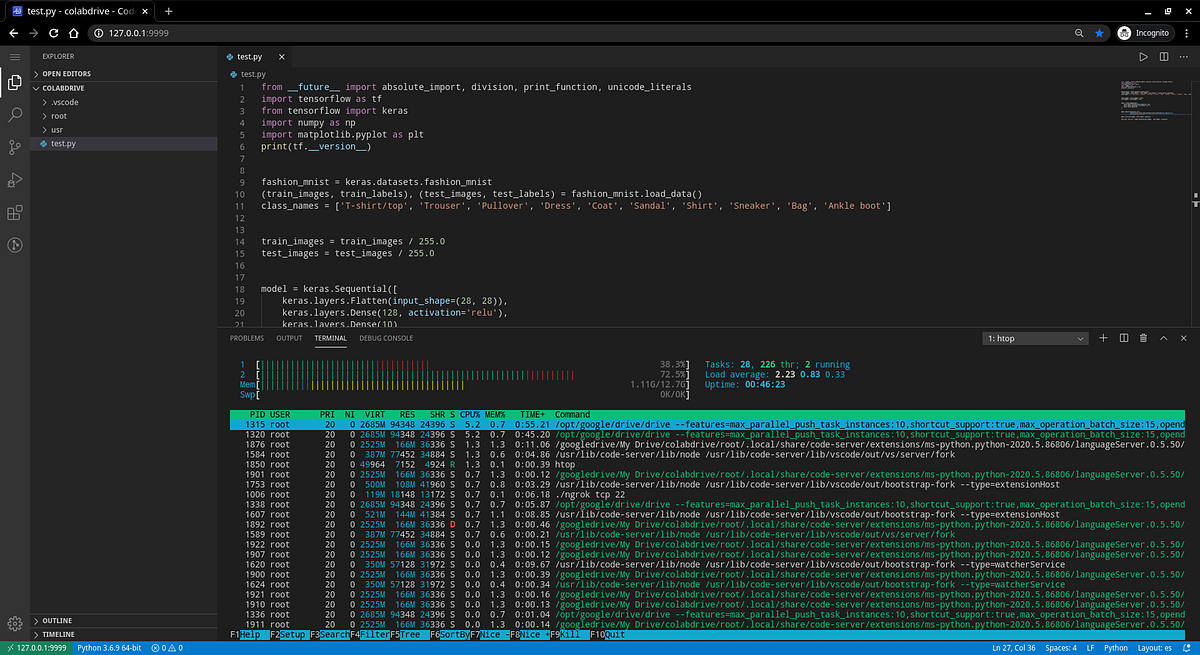 Colab on steroids: free GPU instances with SSH access and Visual Studio  Code Server | Towards Data Science