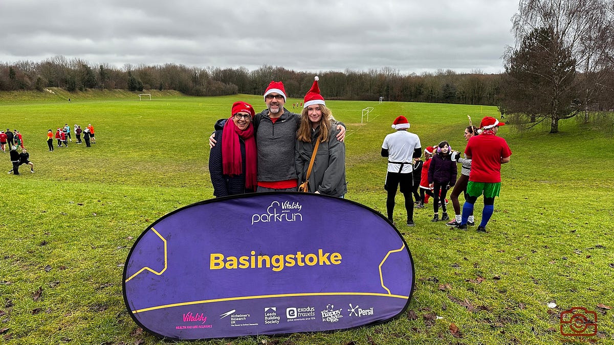 149 Basingstoke parkrun Christmas Day by Simon Butler A2292436