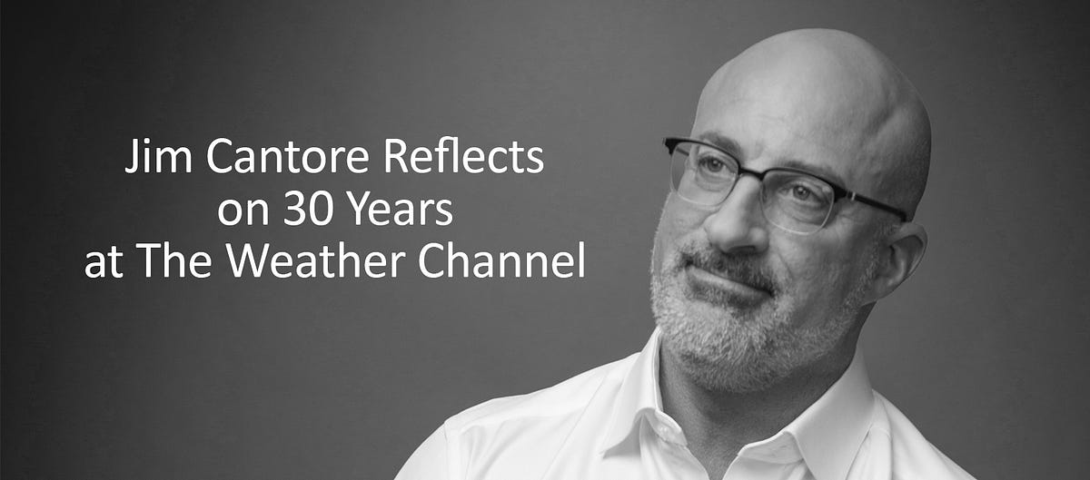 Jim Cantore Reflects on 30 Years at The Weather Channel by The