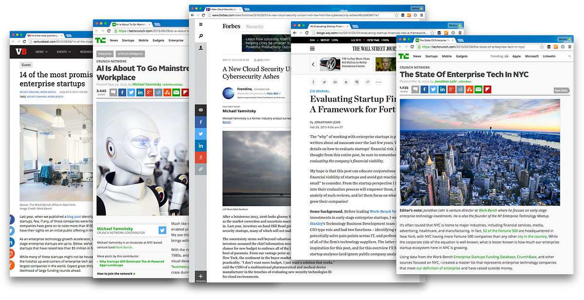 How We Landed Guest Posts on TechCrunch, Forbes, The Wall Street Journal, and more