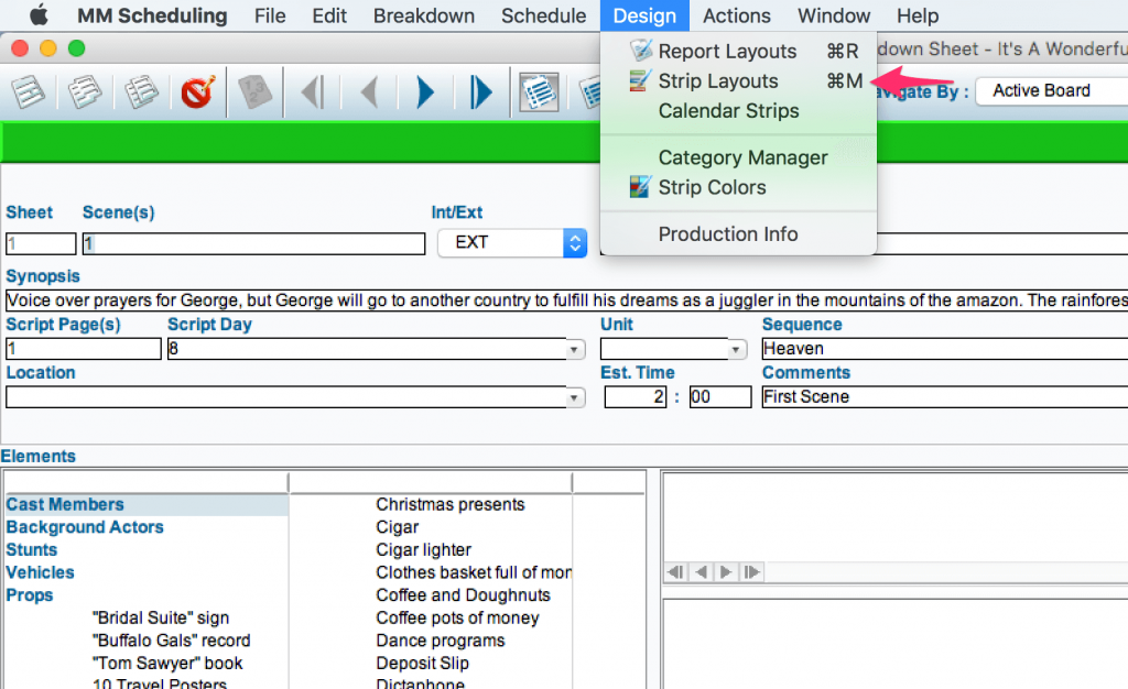 movie magic scheduling template movie magic scheduling template