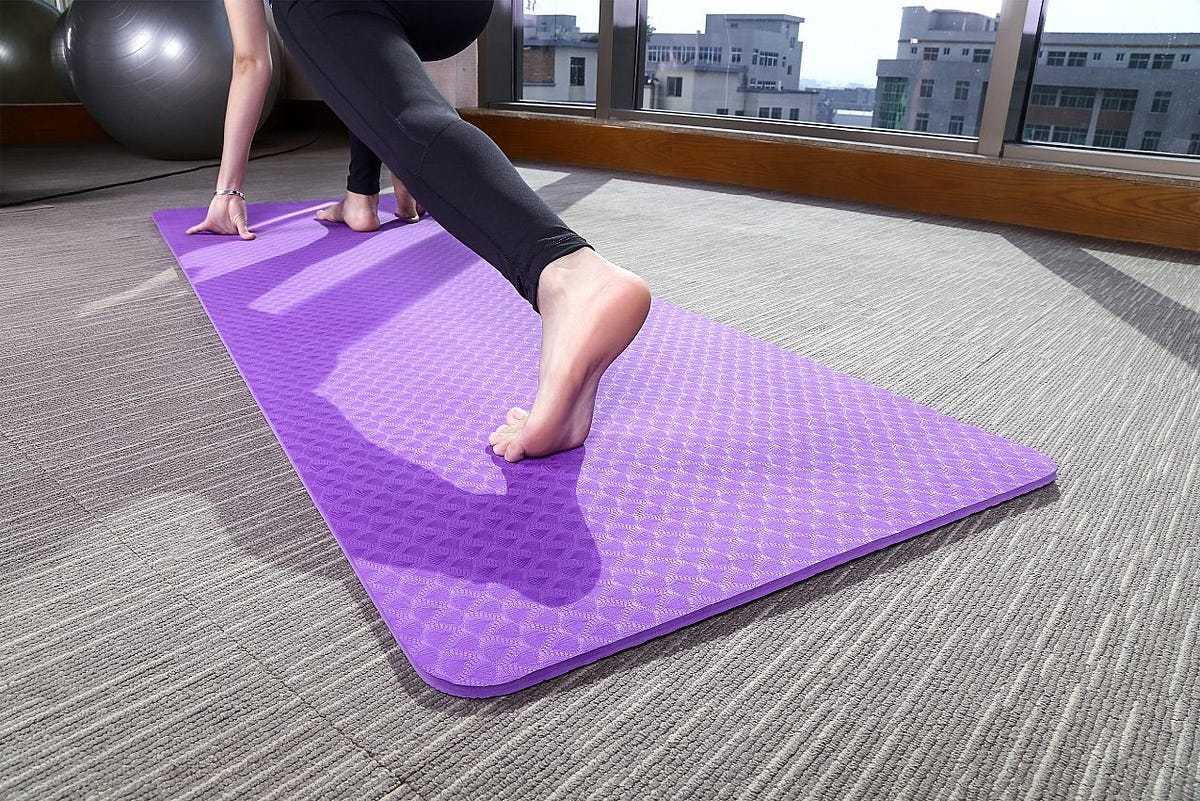 clark rubber yoga mat
