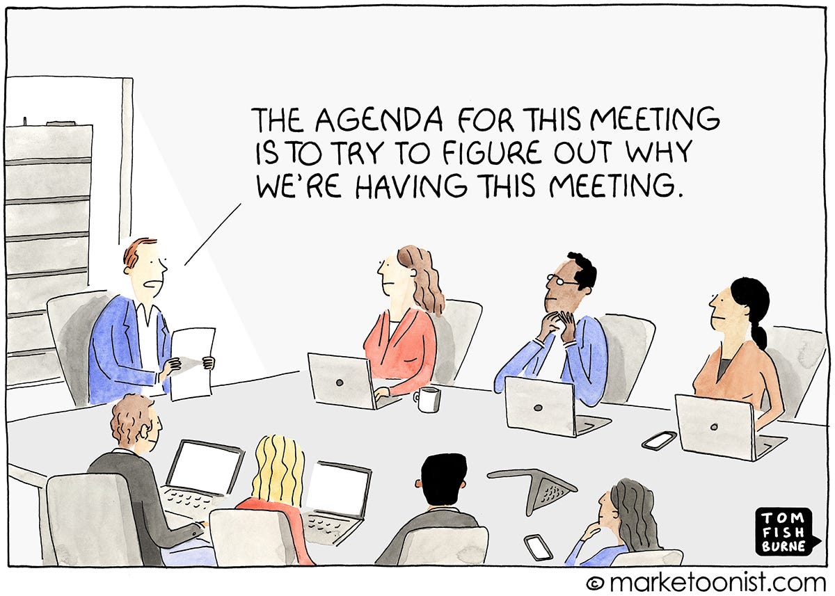 How to have productive meetings. There are many things that can scare