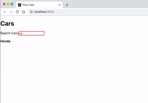 Live Search Using React. Using React for the developing your… | by ...