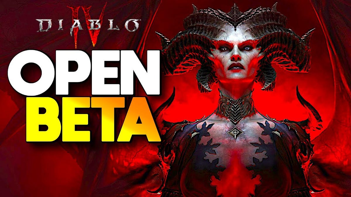 Diablo IV Open Beta Starts Next Month — New Update!