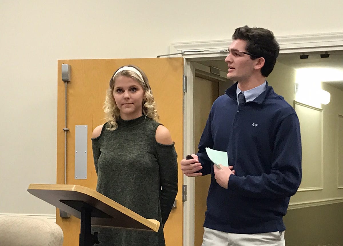 Seneca students present to Board of Education by Lindsey Nolen The