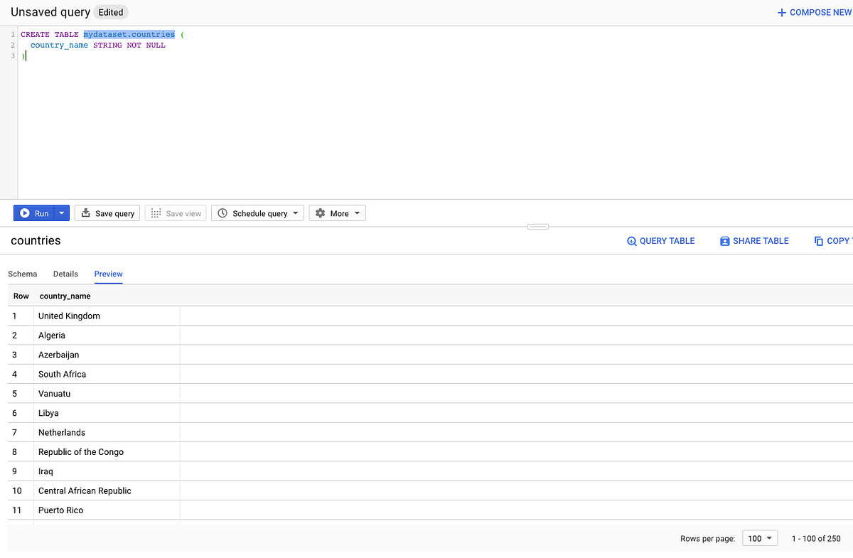 BigQuery Any column type partition, be careful with FARM_FINGERPRINT
