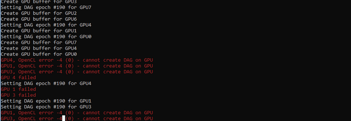 Fix Cannot Create DAG on GPU. How to Solve Cannot Create DAG on GPU | by  BitRPC | Medium