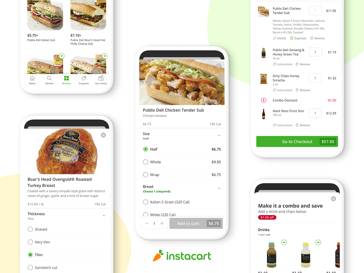 Building Instacart Meals