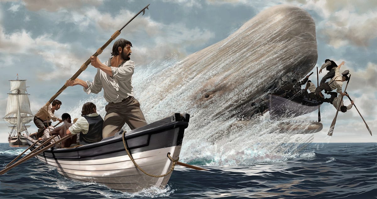 The struggle between work, life and personal projects. Chasing the White Whale.