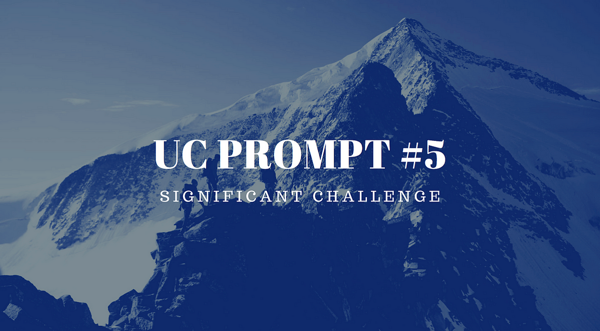 uc prompt 5 example essay