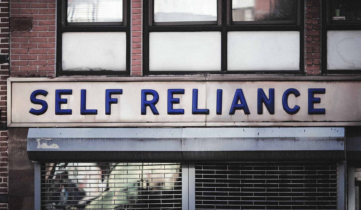 What Self-Reliance Can Do for You
