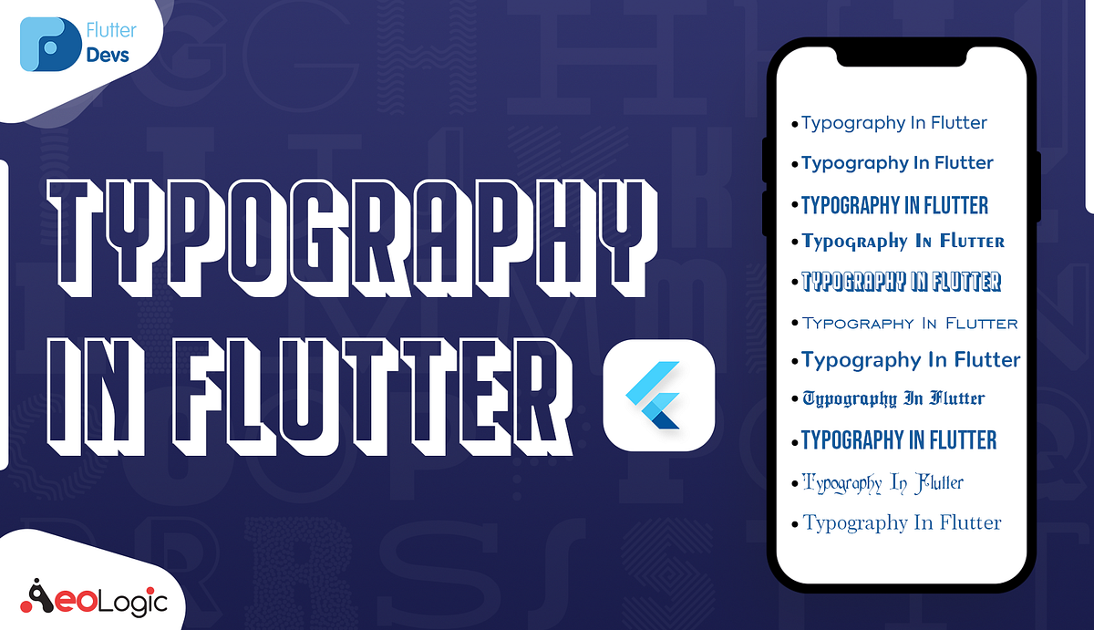 Typography in Flutter