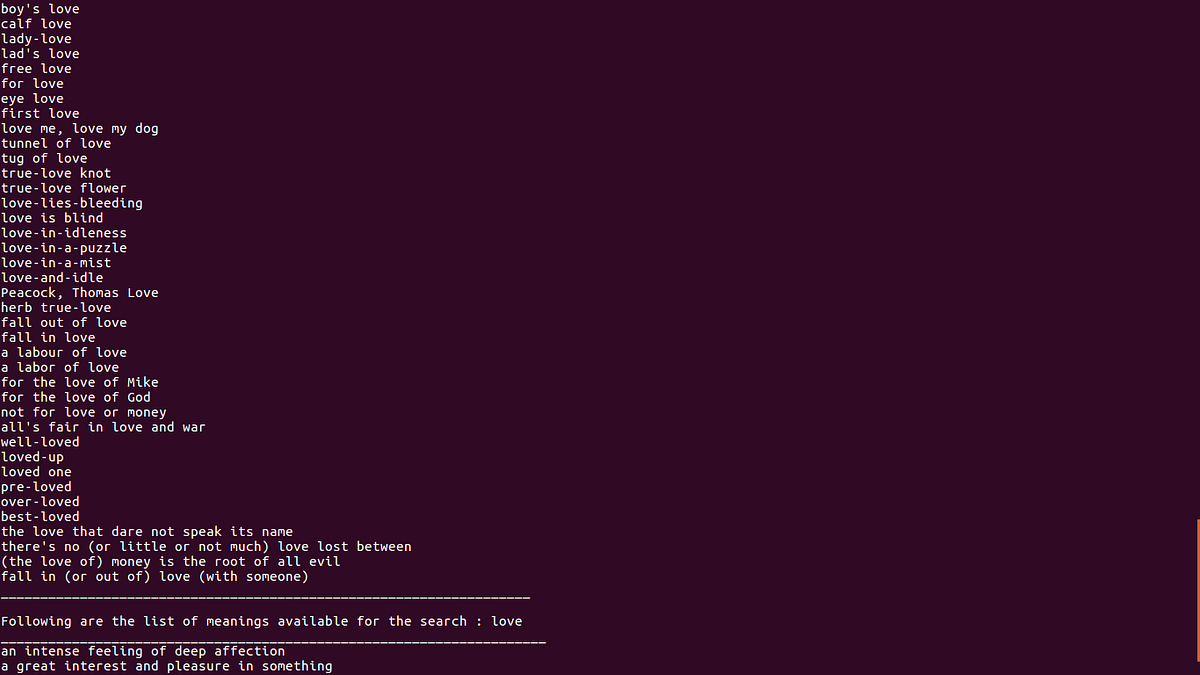 Oxford Dictionary Integration with Python by Juhil Somaiya Medium
