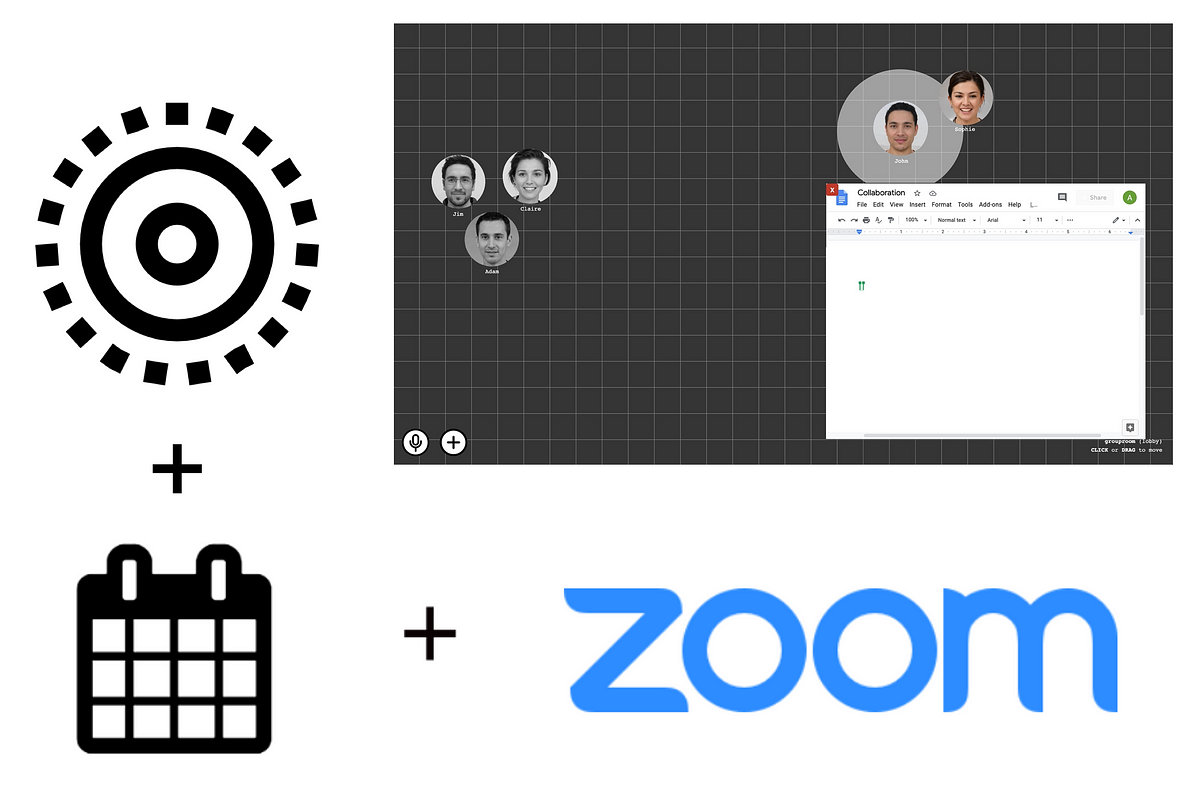 Zoom Integration. You can now use GroupRoom as a waiting… by