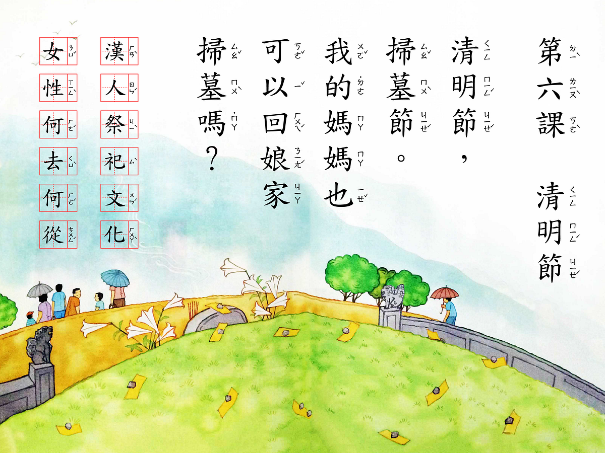 清明節 女人該回誰的家 掃誰的墓 今天是清明節 我們和大伯 二伯兩家人約好一大早上山為祖父掃墓 By Hung Lin Medium