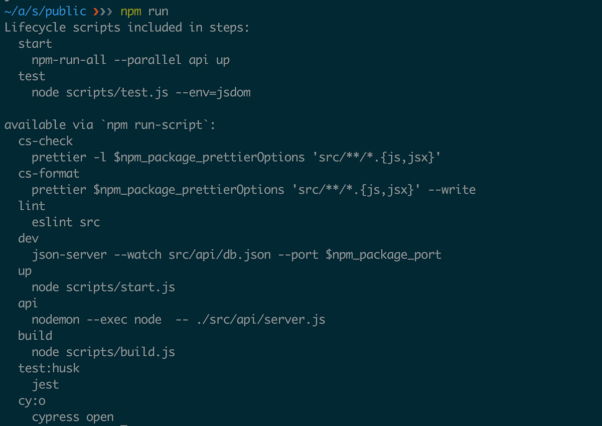 Find out what scripts you have anywhere in your project by Marko V