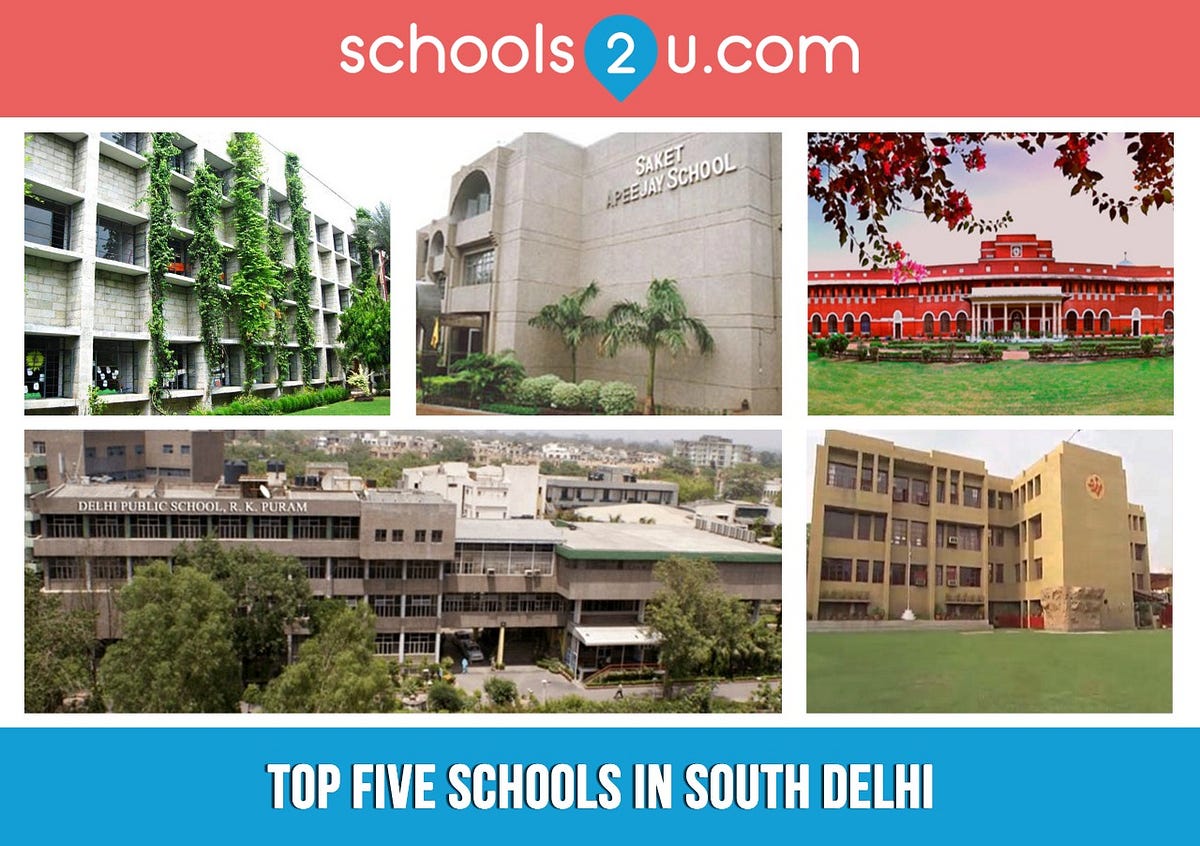 TOP 5 SCHOOLS IN SOUTH DELHI. Delhi is one of the educational hubs of