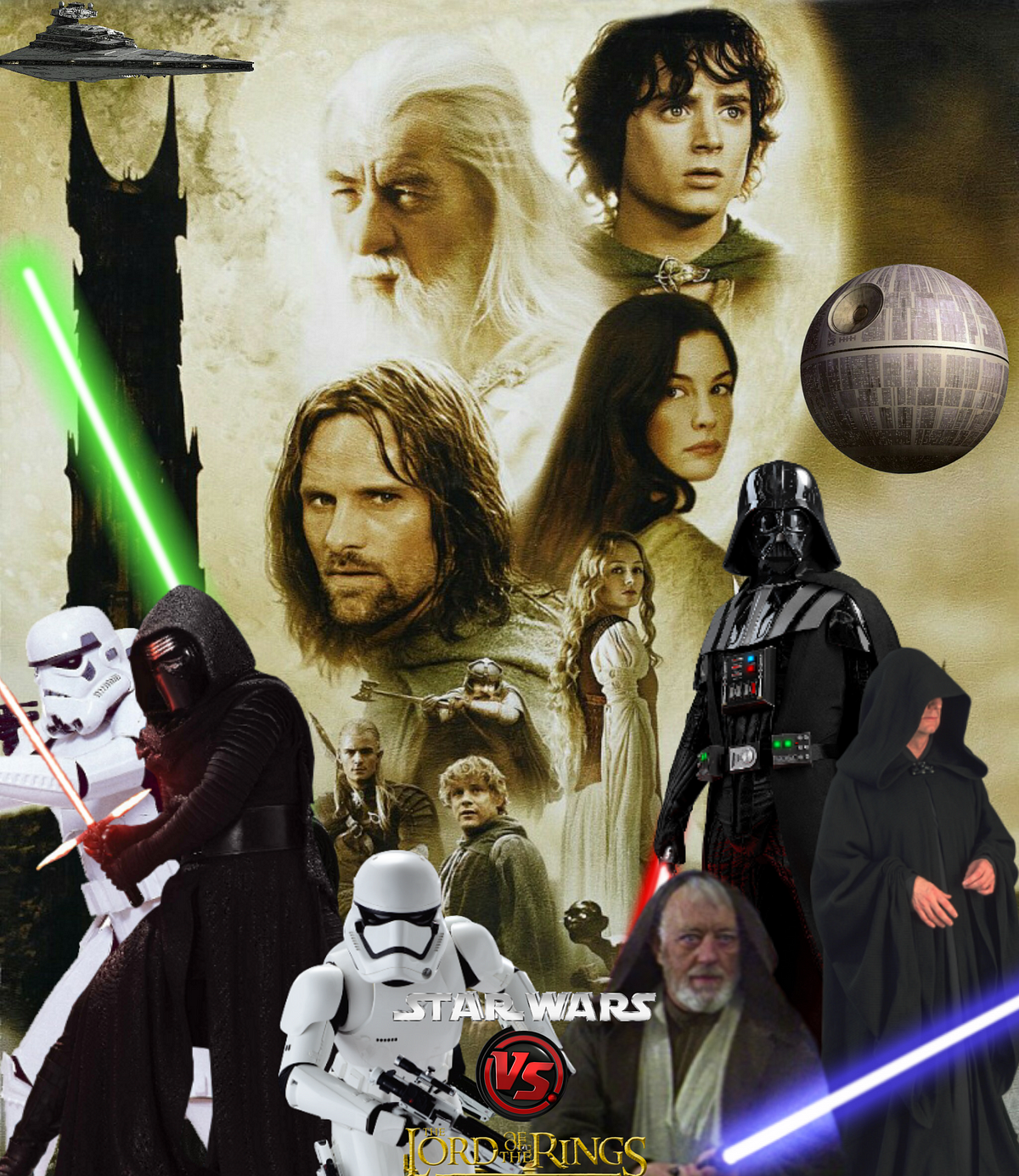 Star Wars Vs. Lord of the Rings. The Totally Unbiased Faceoff You Didn't… |  by Tessa Andrews | Fanfare | Medium