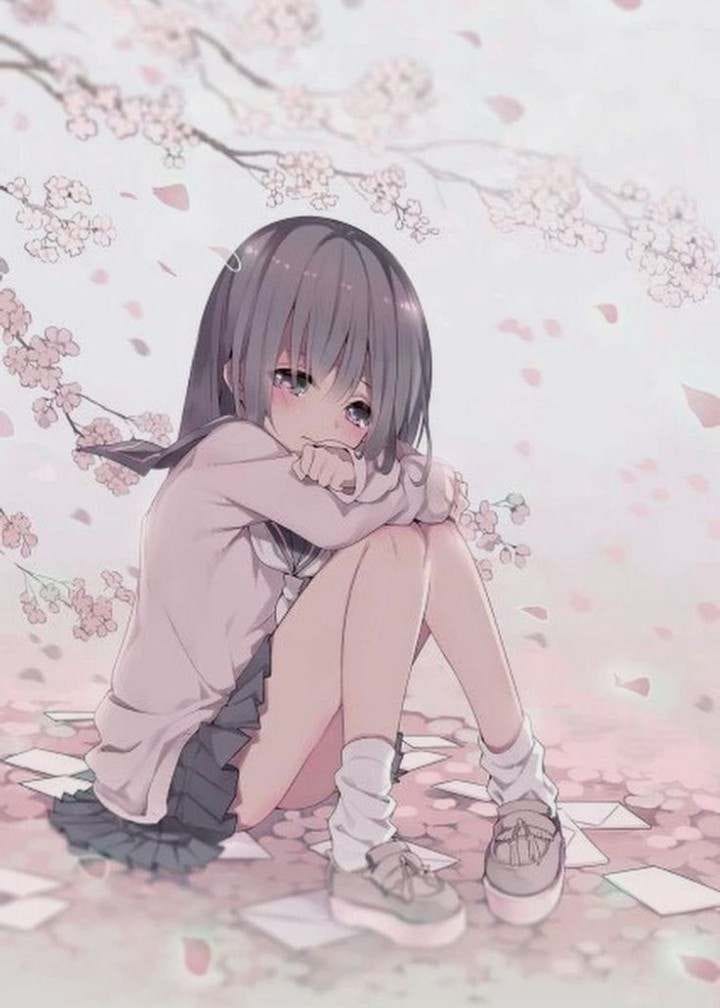 Friends Today I I M Show Best 8 Sad Anime Girl By Enter India Medium